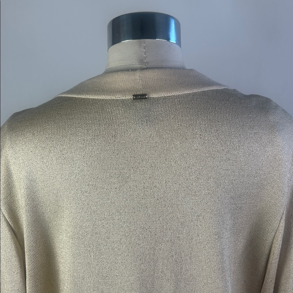 Gold Shimmer Cardigan - Picture 6 of 7